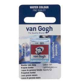 Royal Talens Van Gogh Half Pan Watercolour, Madder Lake Deep