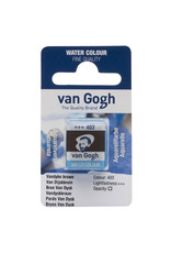 Royal Talens Van Gogh Half Pan Watercolour, Vandyke Brown Royal Talens Van Gogh Half Pan Watercolour, Vandyke Brown