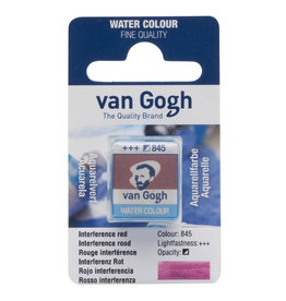 Royal Talens Van Gogh Half Pan Watercolour, Interference Red