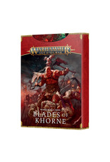 Games Workshop Warscroll Cards Blades of Khorne (discontinued)