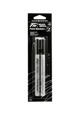 Daler-Rowney Daler-Rowney FW Paint Marker Set of 2, 1mm Hard Point Nib, Small Barrel