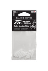 Daler-Rowney Daler-Rowney FW Paint Marker Nib Set of 10, 1mm, Hard Point