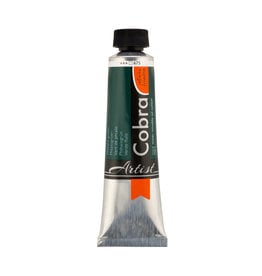 Royal Talens Cobra Water Mixable Artist Oils, Phthalo Green 40ml