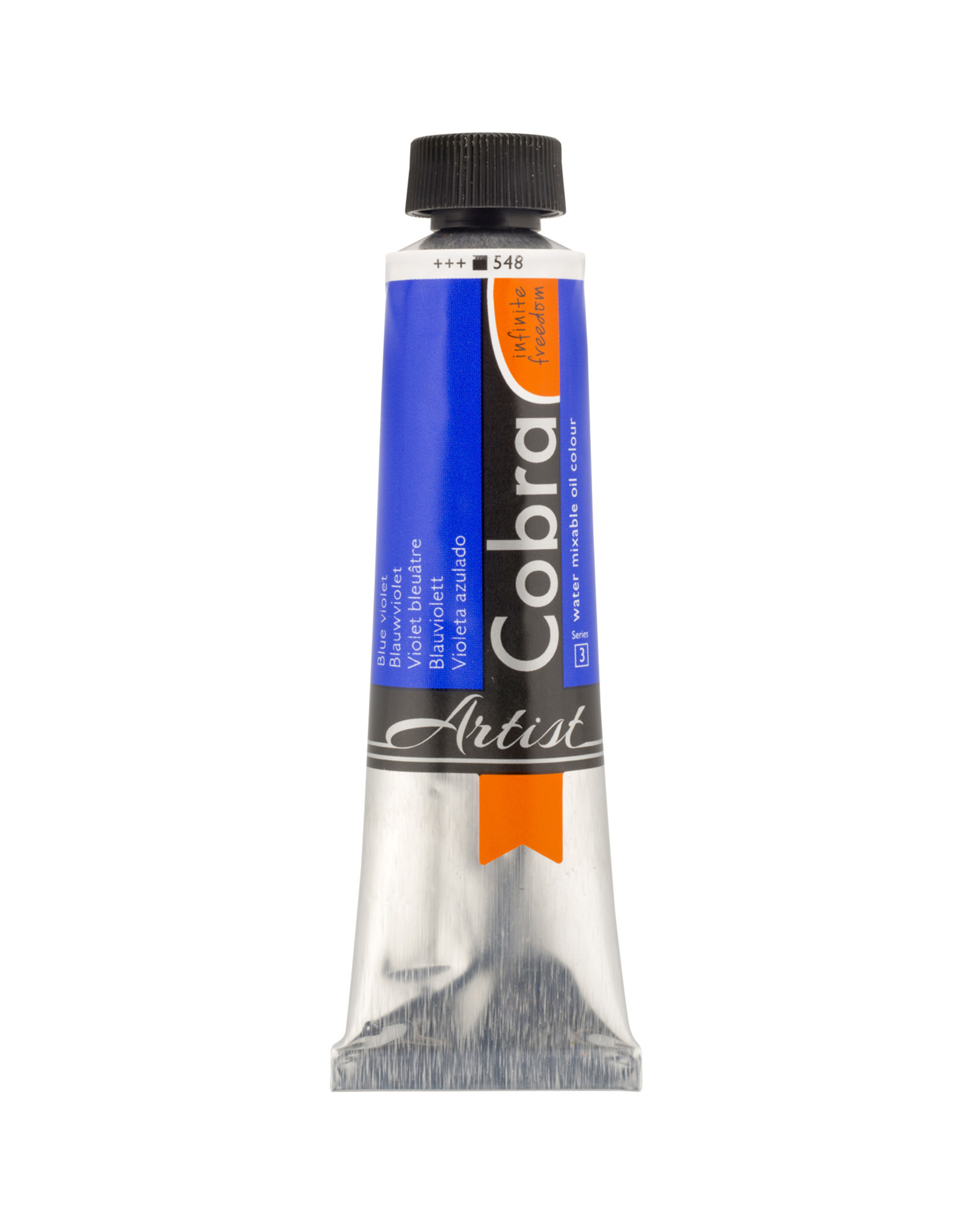 Royal Talens Cobra Water Mixable Artist Oils,  Blue Violet 40ml