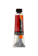 Royal Talens Cobra Water Mixable Artist Oils, Light Oxide Red 40ml