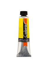 Royal Talens Cobra Water Mixable Artist Oils,  Permanent Lemon Yellow 40ml