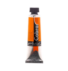Royal Talens Cobra Water Mixable Artist Oils,  Cadmium Orange 40ml