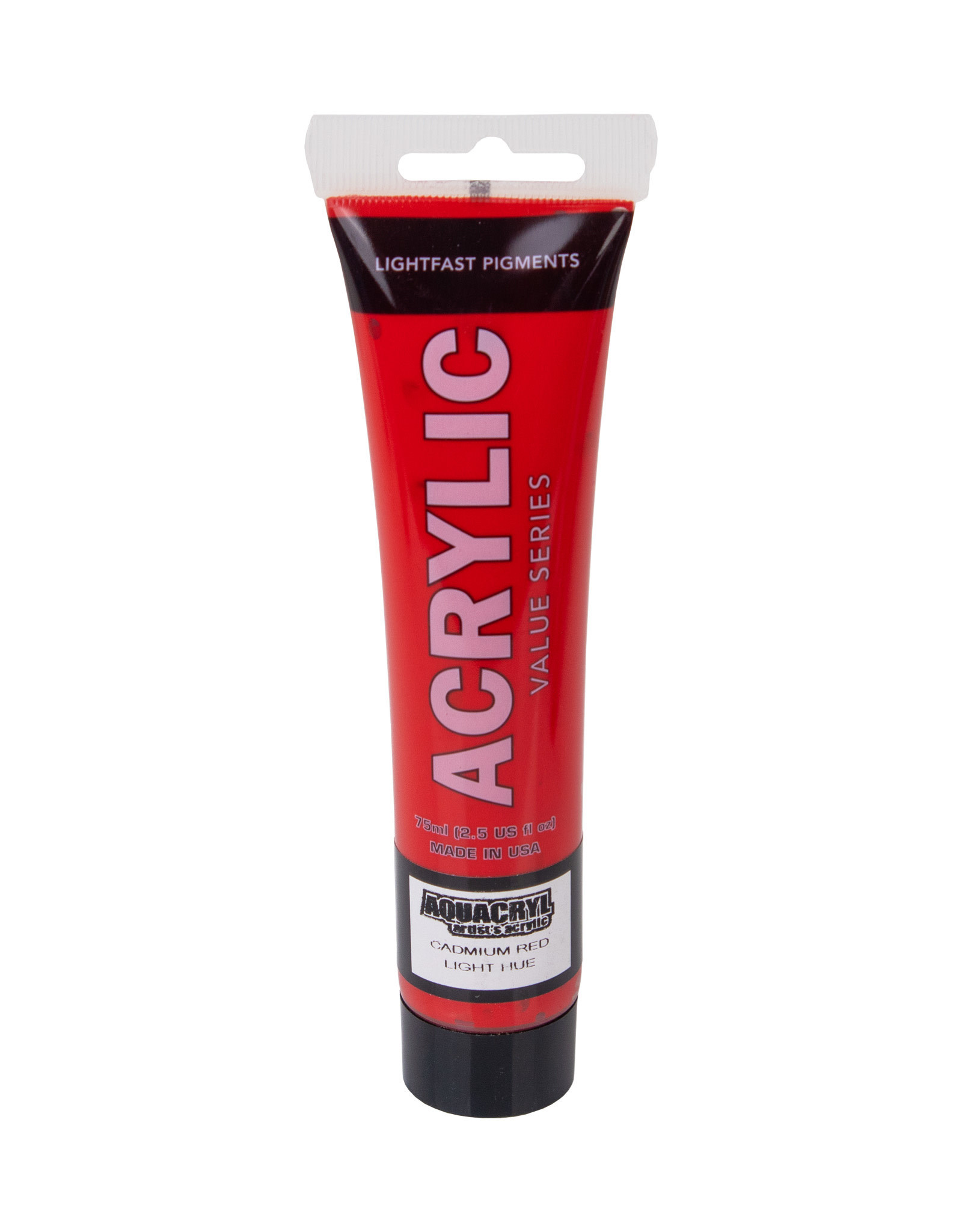 spray Behandling barmhjertighed Aquacryl Cadmium Red Light Hue 75ml - The Art Store/Commercial Art Supply