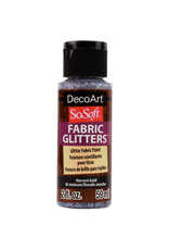 DecoArt DecoArt SoSoft Fabric Glitters, Harvest Gold 2oz