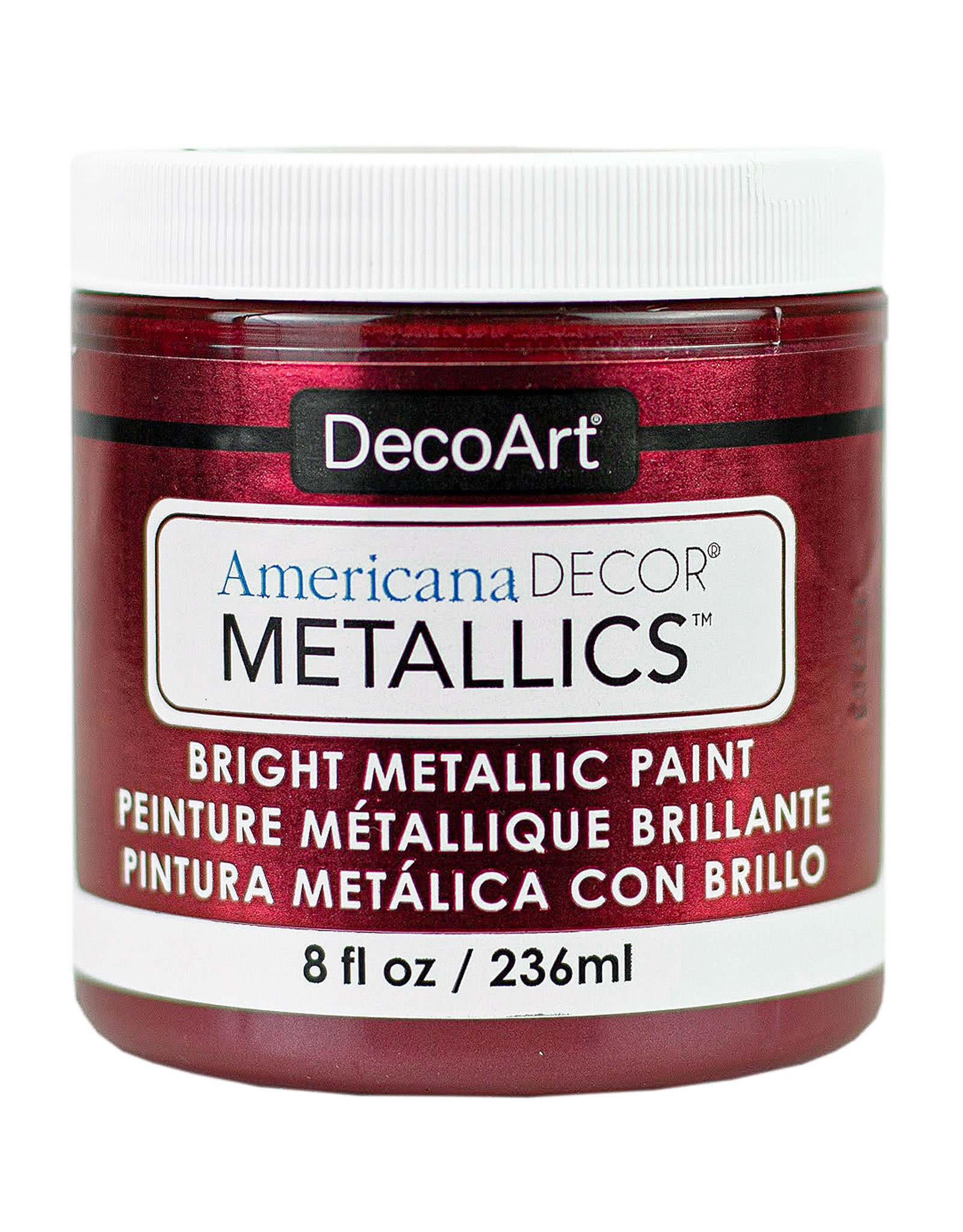 DecoArt DecoArt Americana Decor Metallics, Garnet 8oz