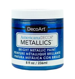 DecoArt DecoArt Americana Decor Metallics, Sapphire 8oz