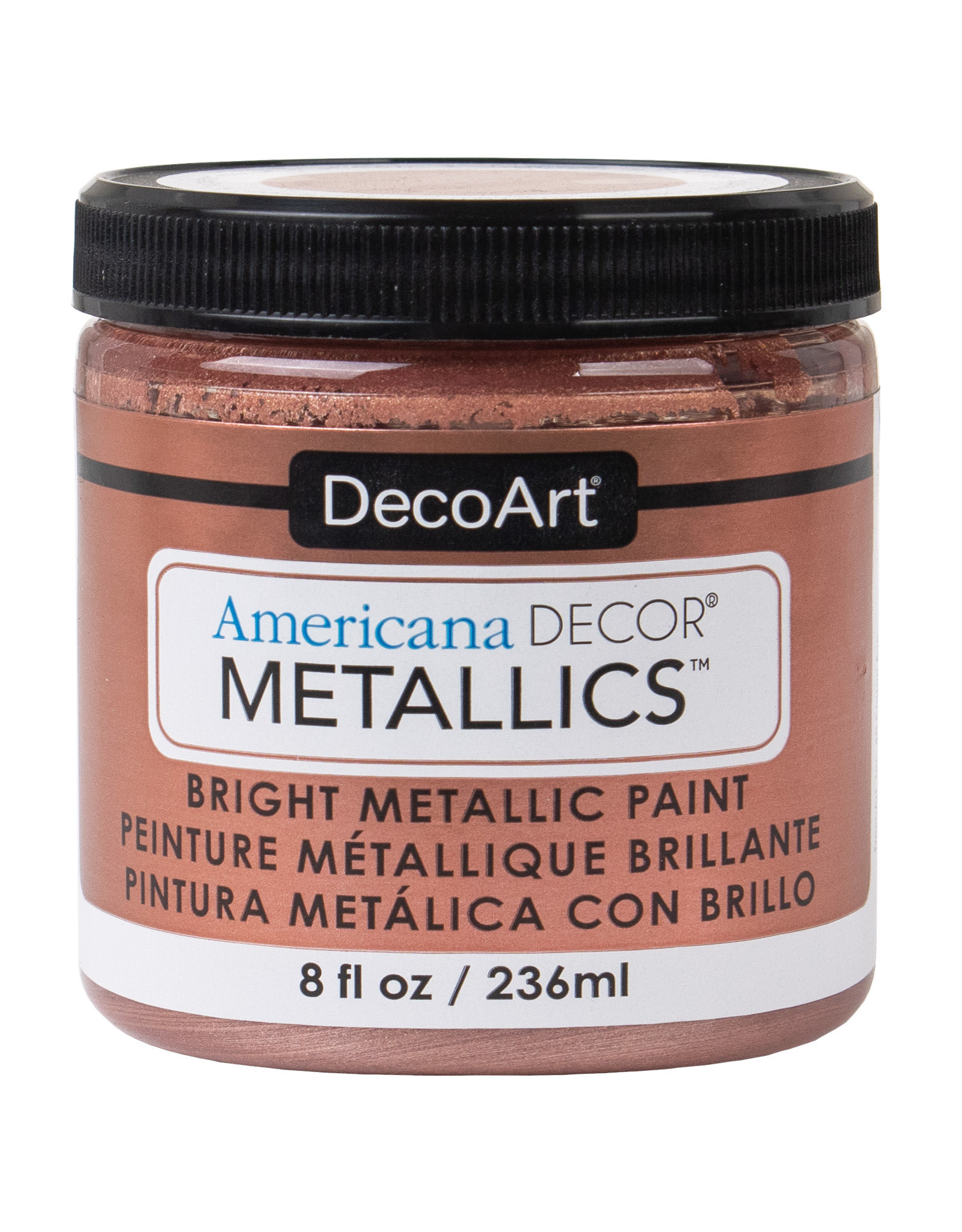 DecoArt DecoArt Americana Decor Metallics, Rose Gold 8oz