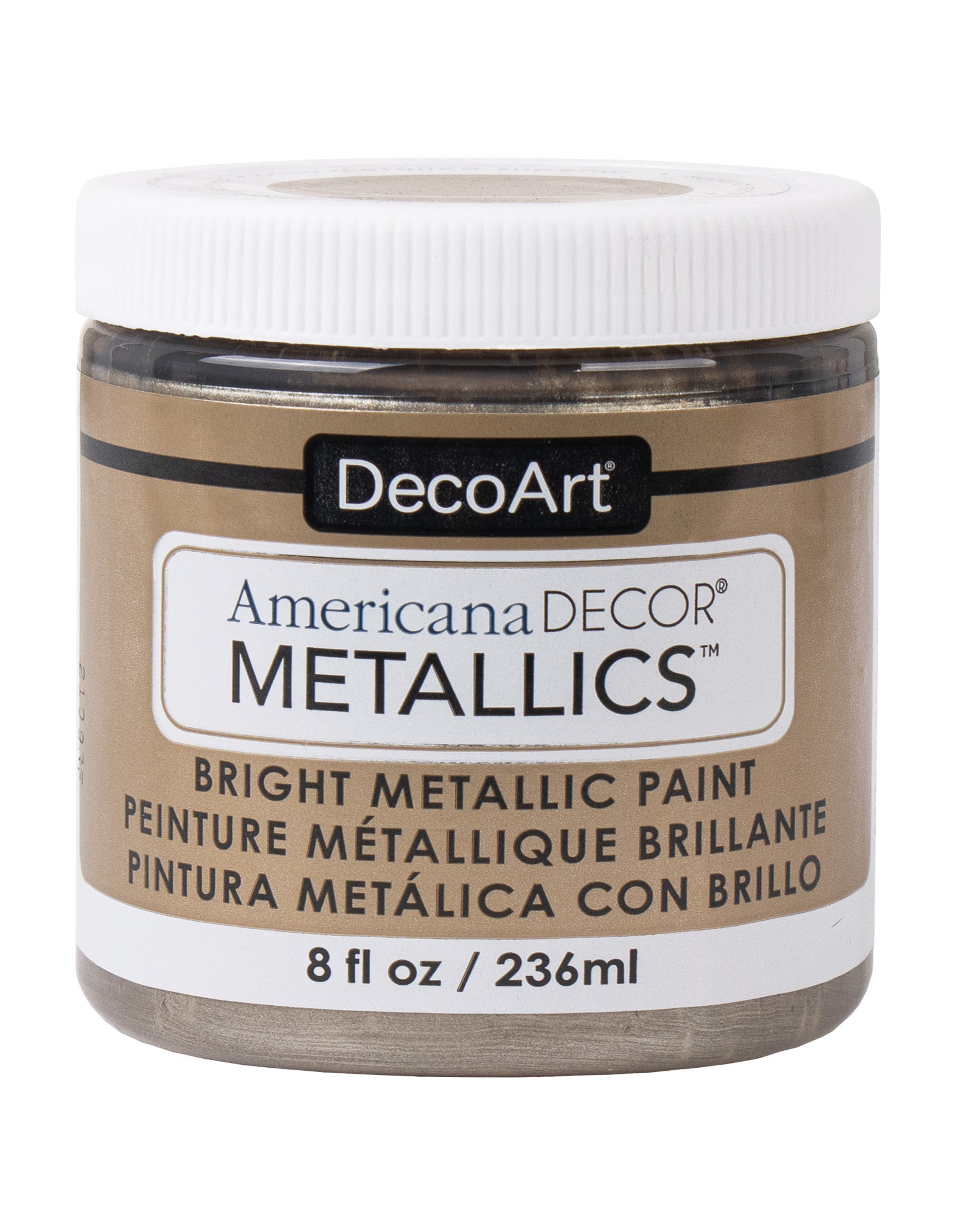 DecoArt DecoArt Americana Decor Metallics, Champagne Gold 8oz