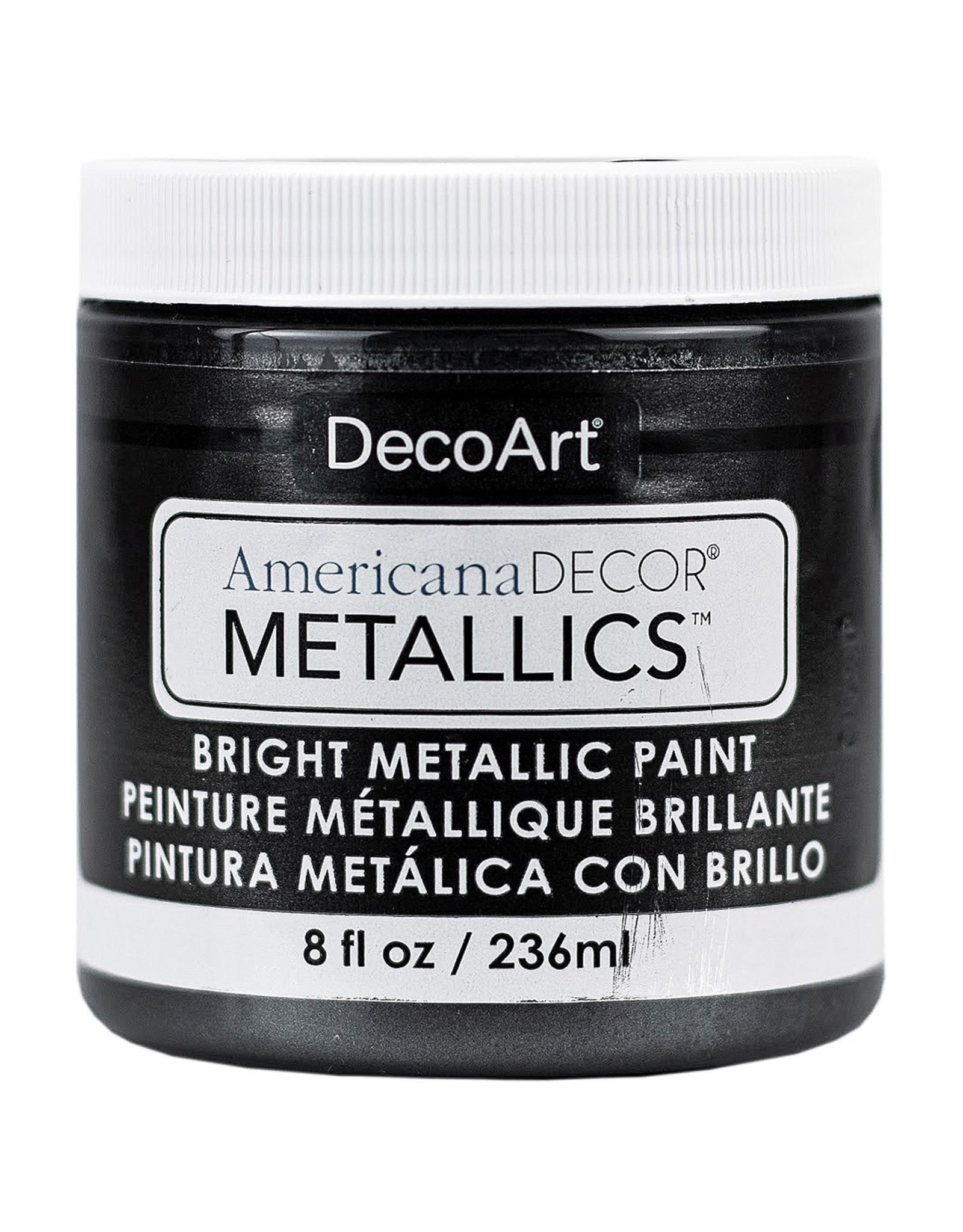 DecoArt DecoArt Americana Decor  Metallics, Obsidian 8oz