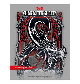 Wizards of The Coast Dungeons and Dragons RPG: Character Sheets