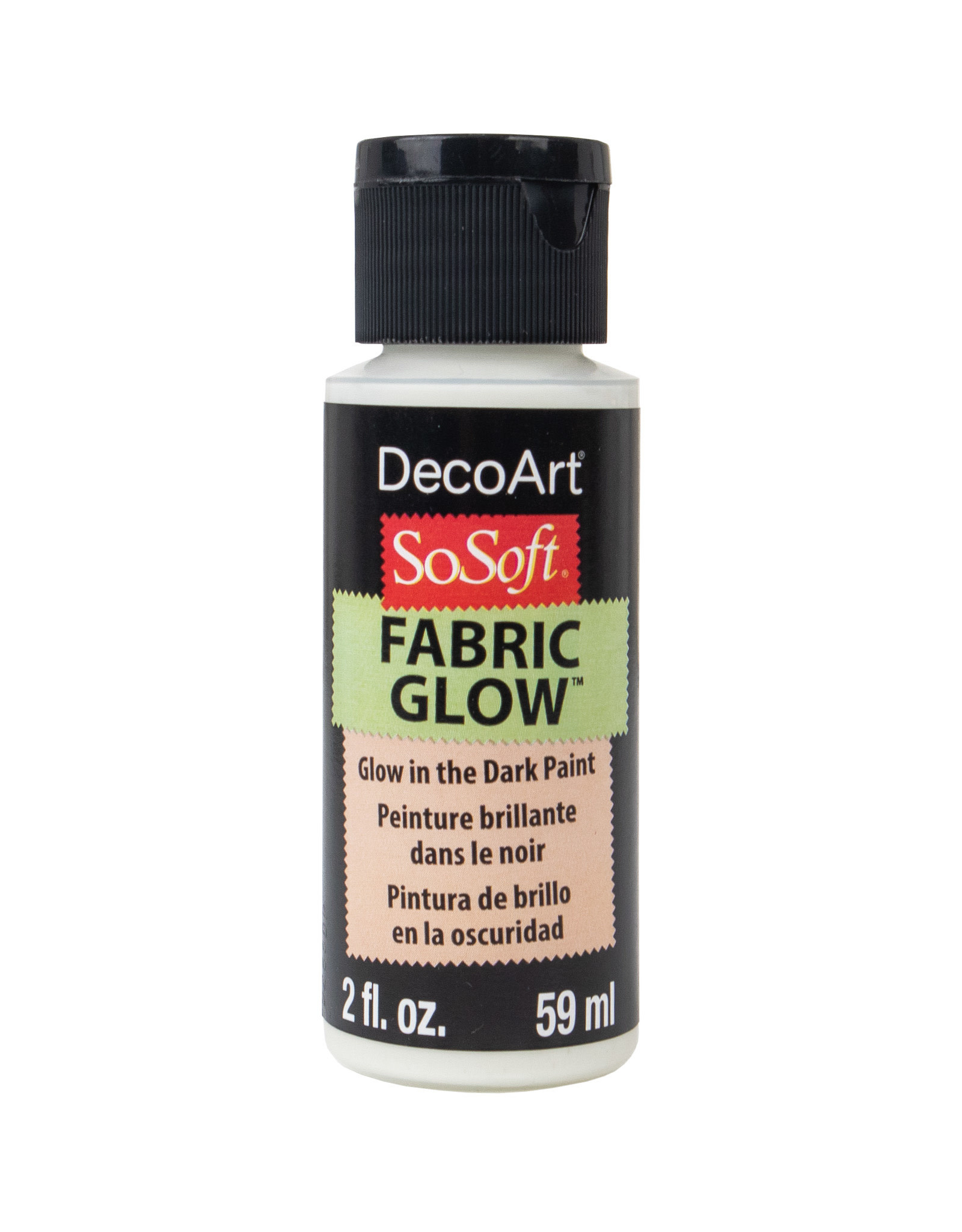 DecoArt DecoArt SoSoft Fabric Glow, 2oz