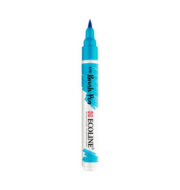 Royal Talens Ecoline Watercolour Brush Pen, Sky Blue Cyan