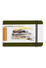 SPEEDBALL ART PRODUCTS Travelogue Journal, Landscape, Cadmium Green 3 1/2" x 5 1/2"