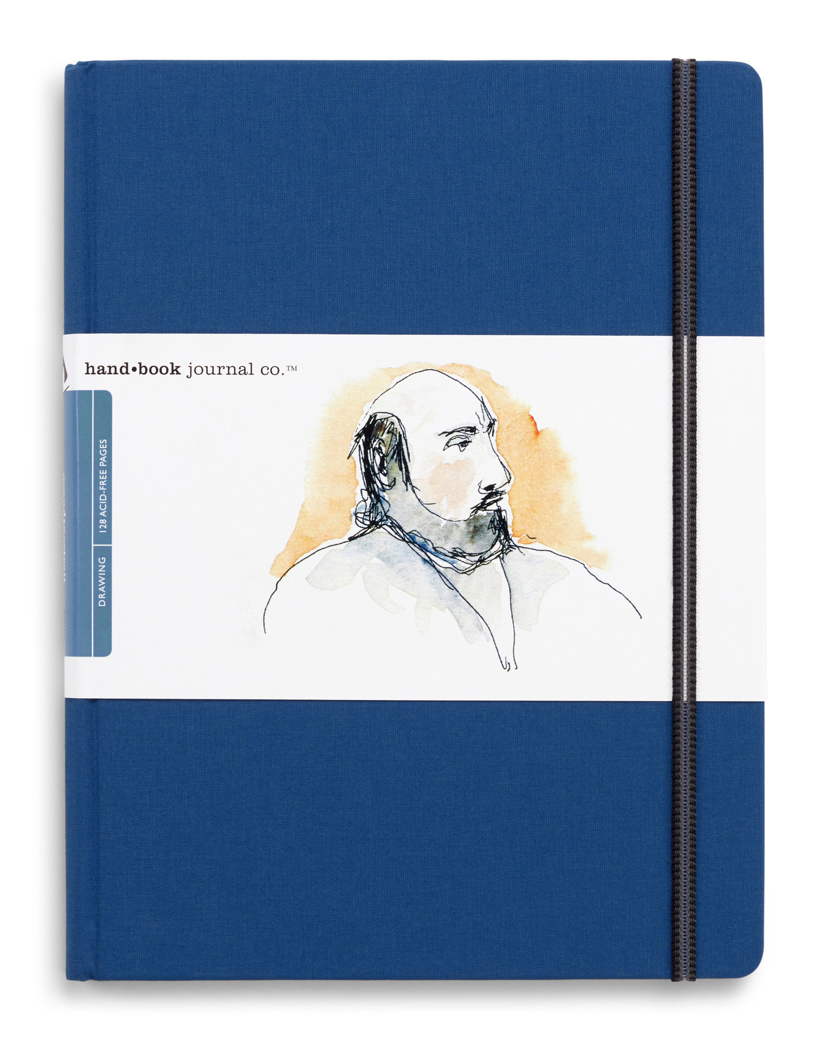SPEEDBALL ART PRODUCTS Travelogue Journal, Large Portrait, Ultramarine Blue 10 1/2" x 8 1/4"