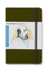SPEEDBALL ART PRODUCTS Travelogue Journal, Portrait, Cadmium Green 5 1/2" x 8 1/4"