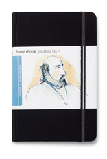 SPEEDBALL ART PRODUCTS Travelogue Journal, Portrait, Ivory Black 5 1/2" x 8 1/4"