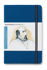 SPEEDBALL ART PRODUCTS Travelogue Journal, Portrait, Ultramarine Blue 5 1/2" x 8 1/2"