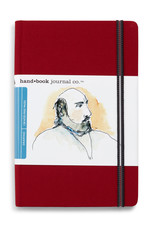 SPEEDBALL ART PRODUCTS Travelogue Journal, Portrait, Vermilion Red 5 1/2" x 8 1/4"