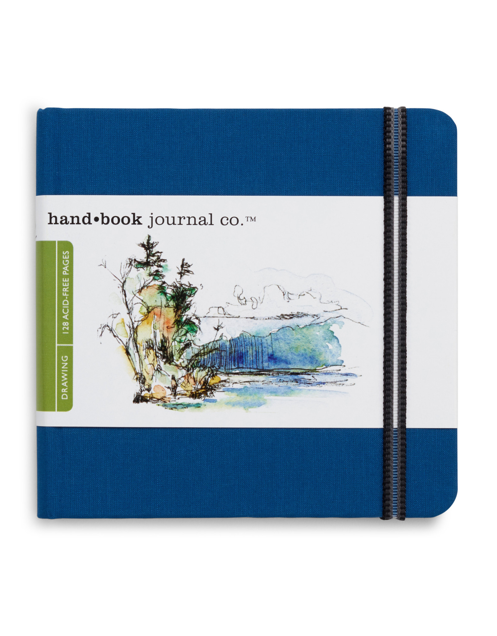 SPEEDBALL ART PRODUCTS Travelogue Journal, Square, Ultramarine Blue 5 1/2" x 5 1/2"