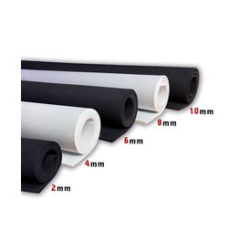 The Foamory High Density EVA Foam - Black 1mm 35” x 59”