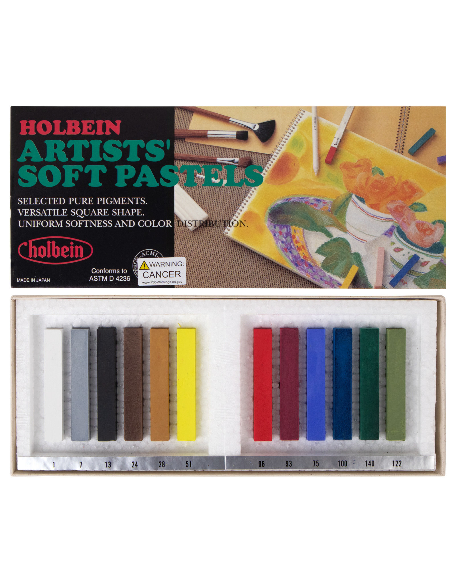HOLBEIN Holbein Soft Pastel Set of 12