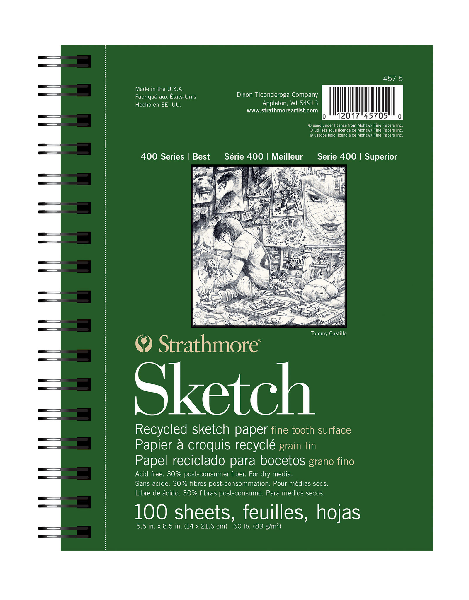 Strathmore Strathmore 400 Rec.Sketch Pads 5.5 x 8.5