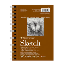 Strathmore Strathmore 400 Sketch Pad, 100 Sheets 5 ½“ x 8 ½“