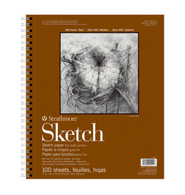 Strathmore Strathmore 400 Sketch Pad, 100 Sheets 11” x 14”