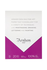 Arnhem Arnhem® 1618 100% Rag Printmaking Paper Pad, 8.5" x 11", 20sht