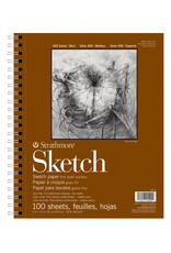 Strathmore Strathmore 400 Sketch Pad, 100 Sheets, 9” x 12”