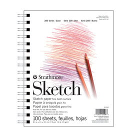 Strathmore Strathmore 200 Series Sketch Pad, 100 sheets 8 ½” x 11”