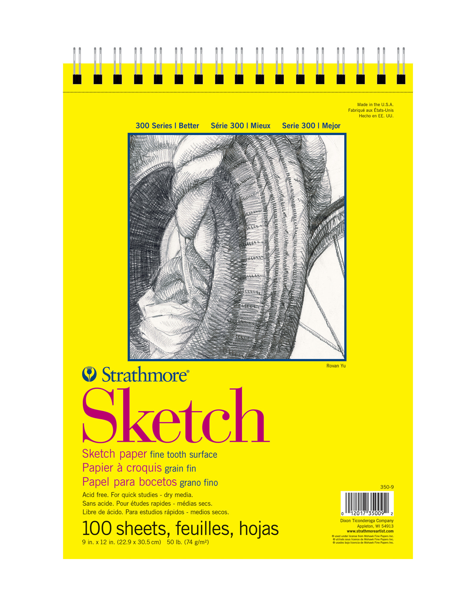 Strathmore Strathmore 300 Sketch 9x12 100 Sheets