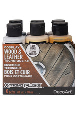 DecoArt DecoArt Cosplay Wood and Leather Textures Technique Kit