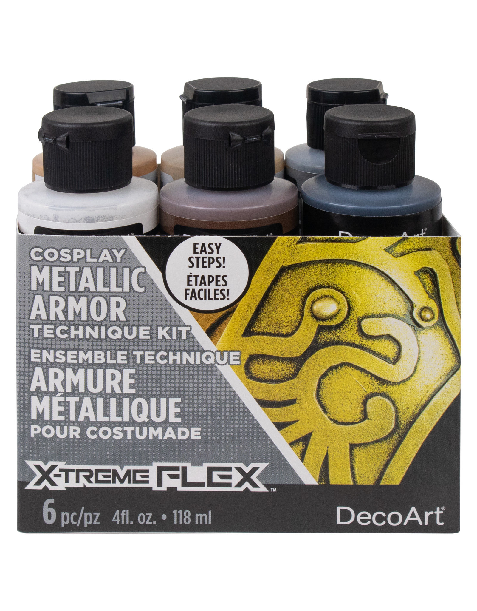 DecoArt DecoArt Cosplay Metallic Armor Technique Kit
