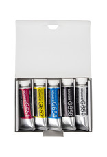 HOLBEIN Holbein Artists’ Designer Gouache, Primary Set of 5