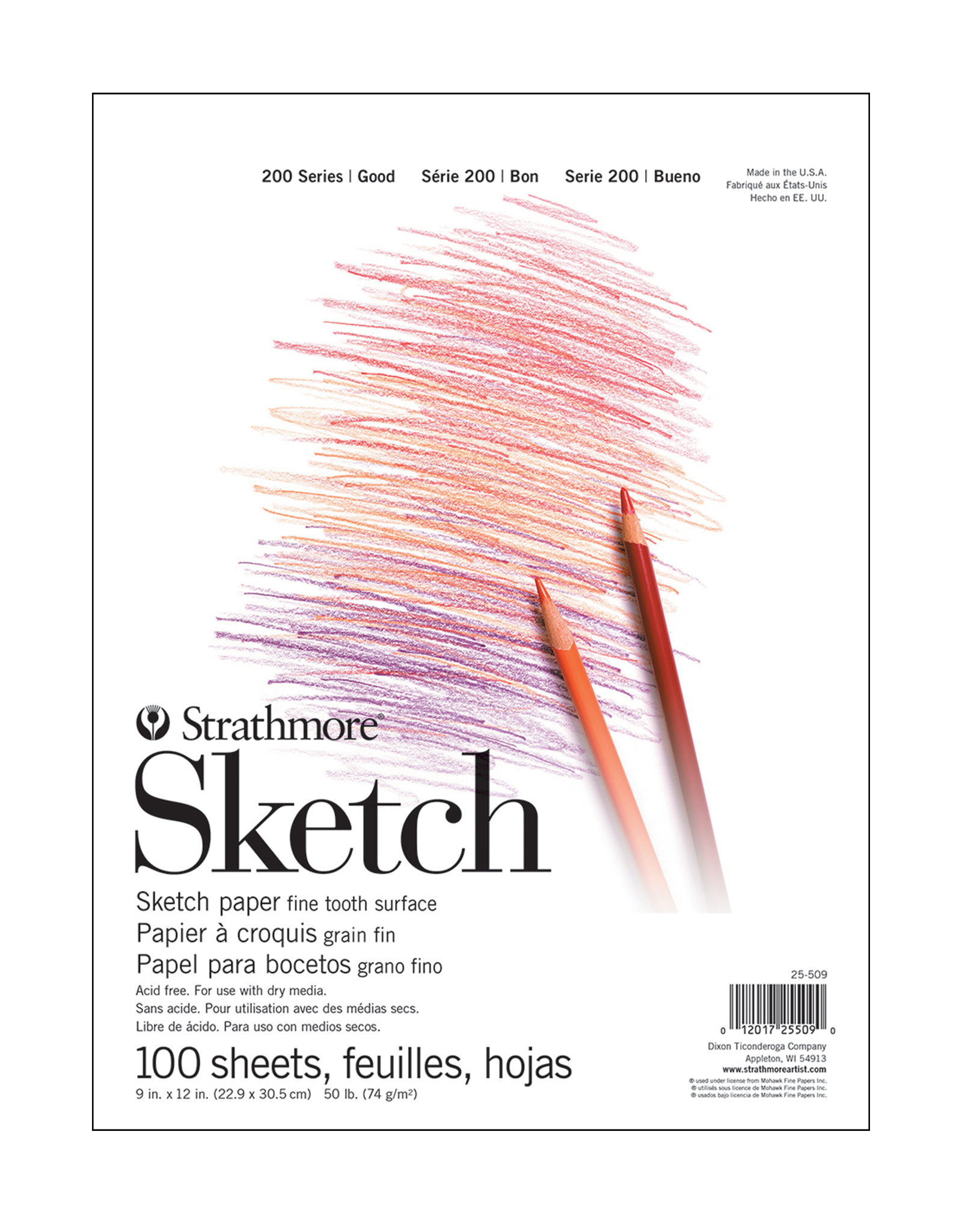 Strathmore Strathmore Sketch Pad 9x12 100 Sheet