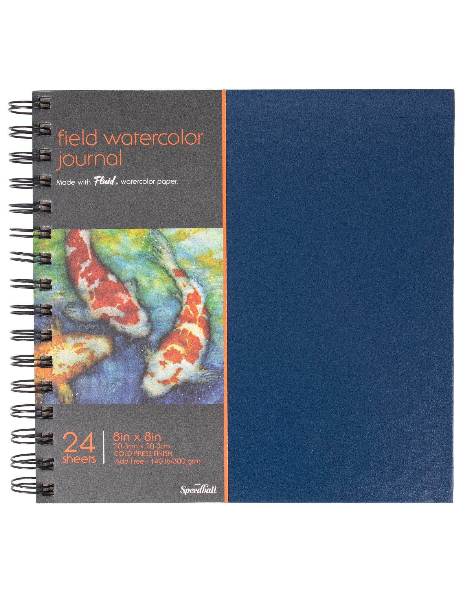 SPEEDBALL ART PRODUCTS Speedball Cold Press Watercolor Field Journal, 8" x 8"