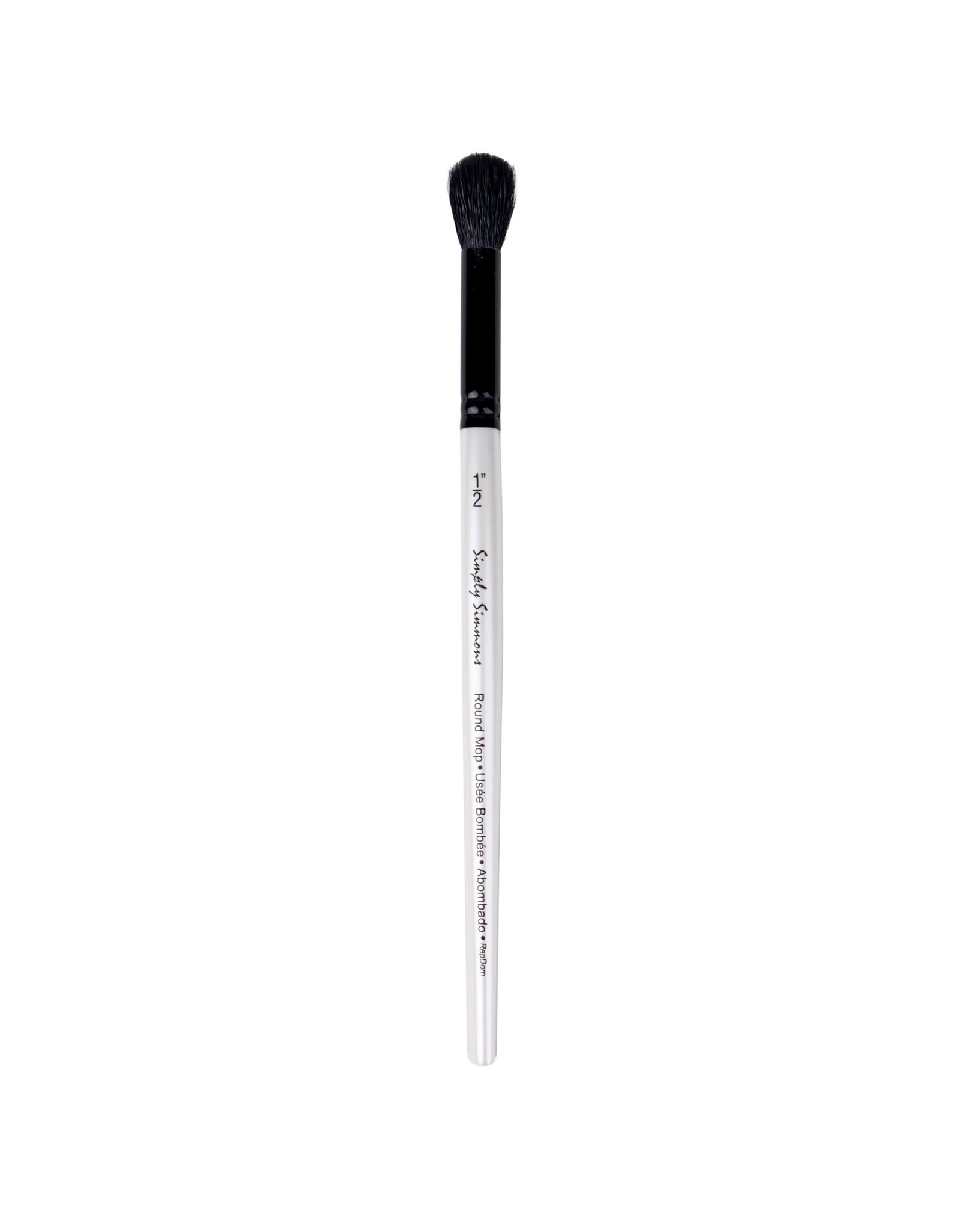 Daler-Rowney Simply Simmons Black Goat Round Mop ½"