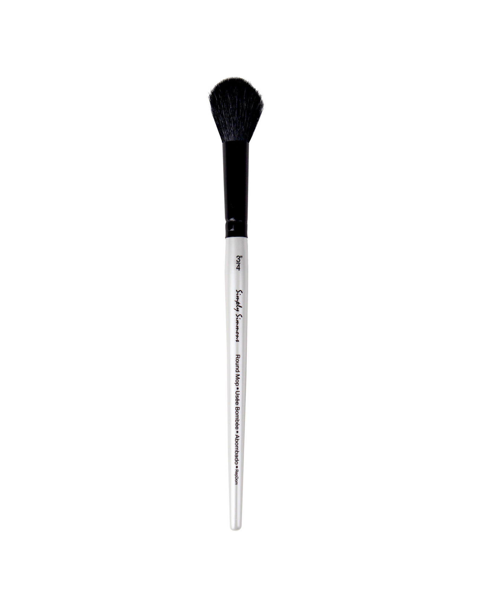 Daler-Rowney Simply Simmons Black Goat Round Mop ¾"