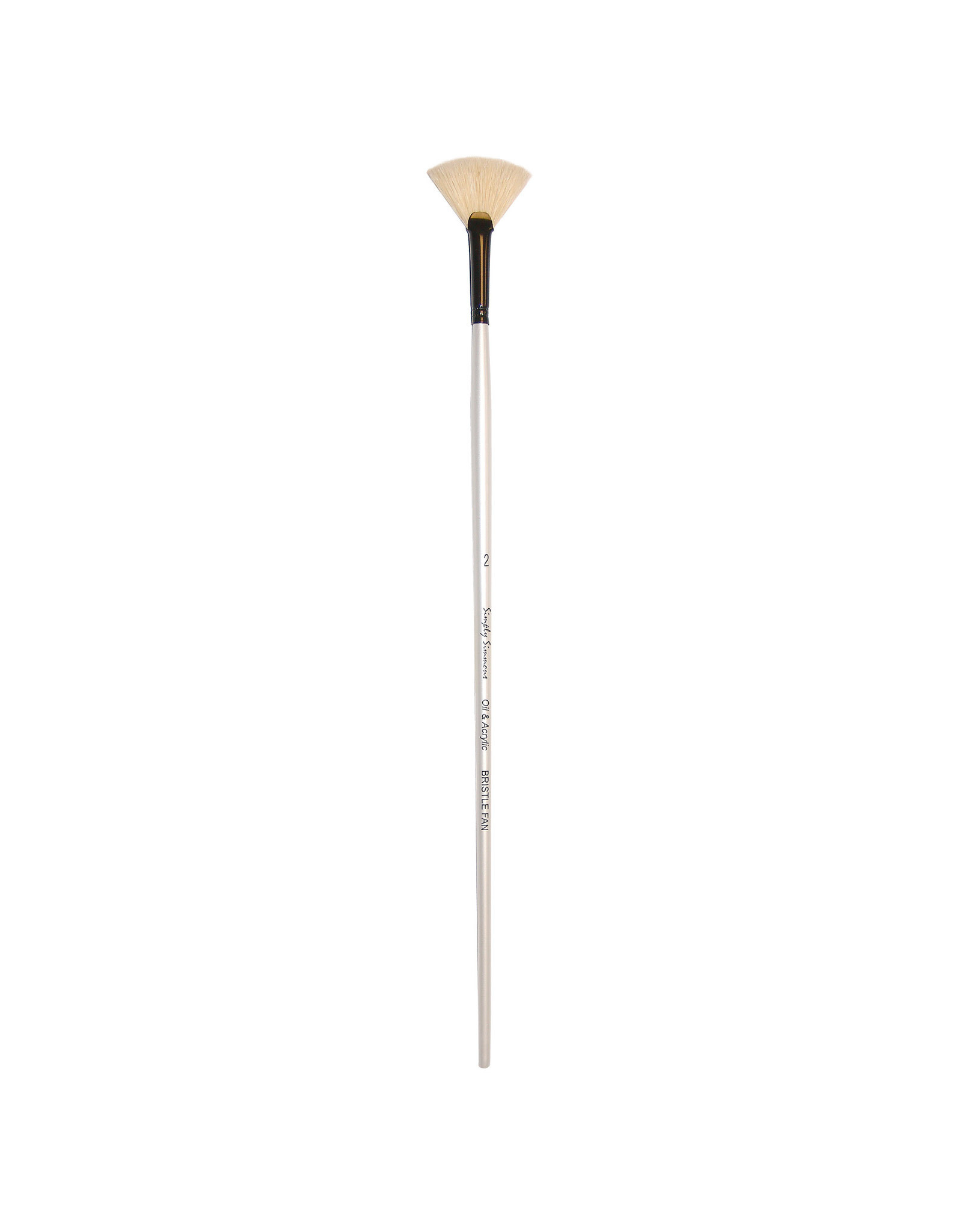 Daler-Rowney Simply Simmons Long Handle Stiff Flat #2