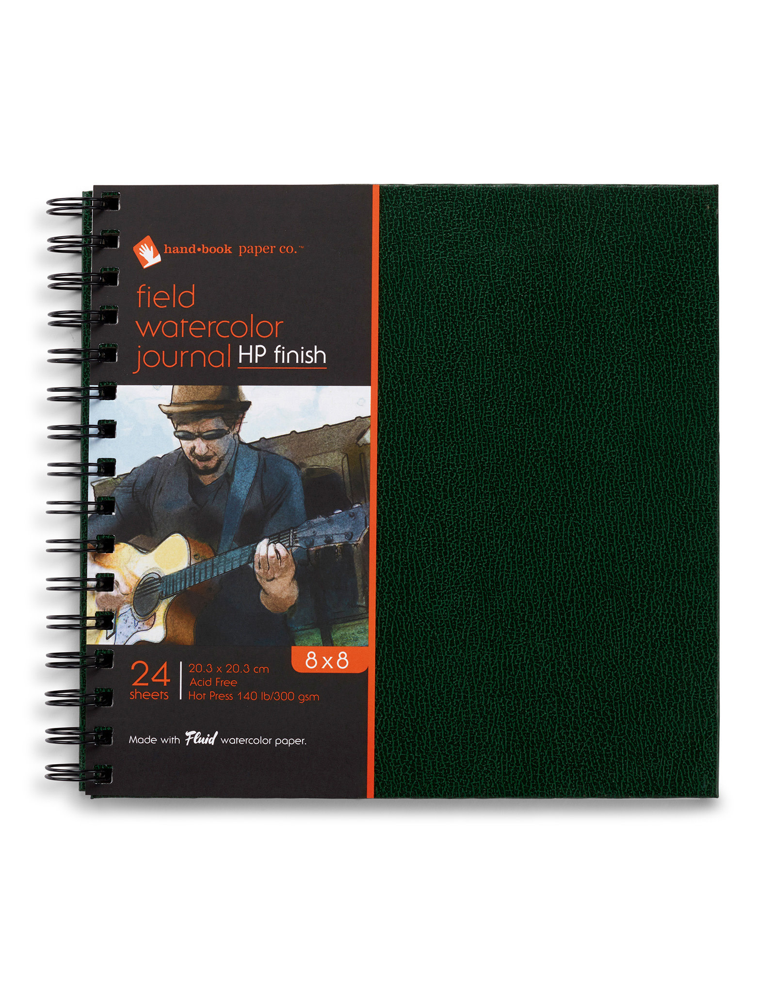 SPEEDBALL ART PRODUCTS Speedball Hot Press Watercolor Field Journal, 8" x 8"