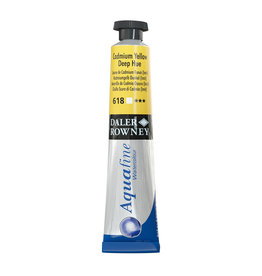 Aquafine Watercolor Tubes, Cadmium Yellow Deep Hue 8ml