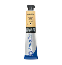 Daler-Rowney Aquafine Watercolor Tubes, Naples Yellow 8ml