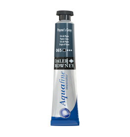 Aquafine Watercolor Tubes, Paynes Grey 8ml