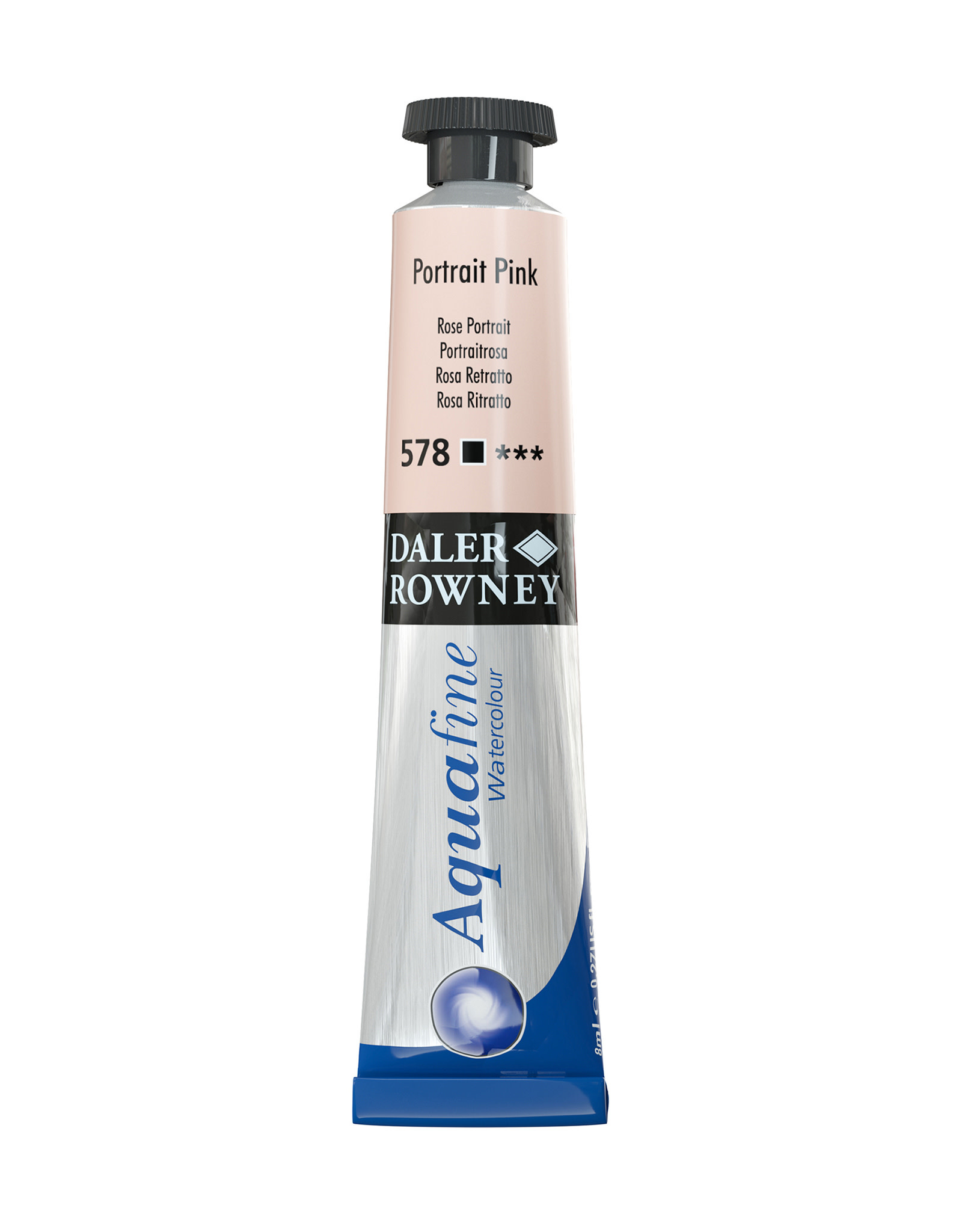 Daler-Rowney Aquafine Watercolour 8ml Peach Pink